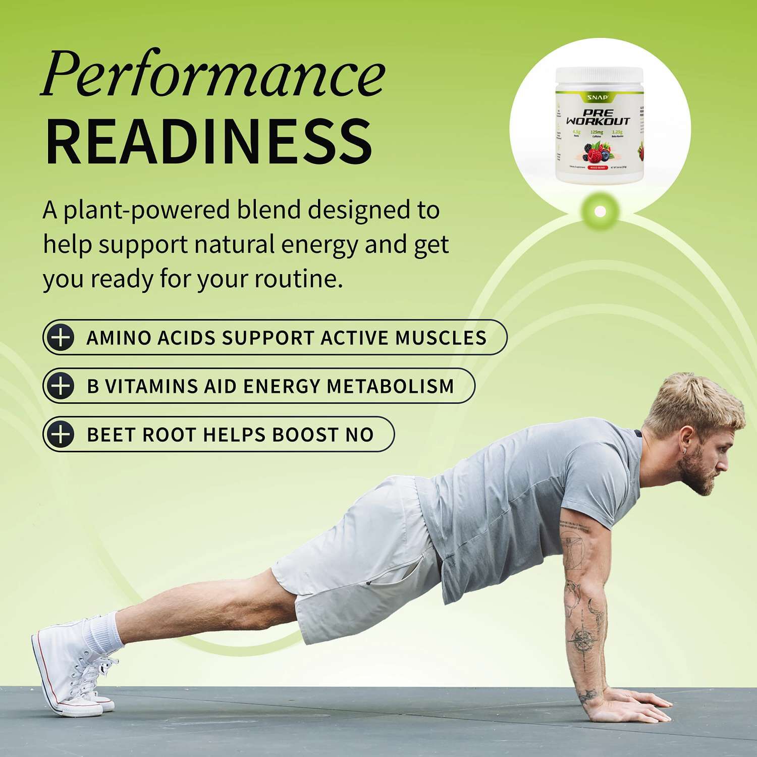 Nitric Oxide Pre-Workout(30 Servings)